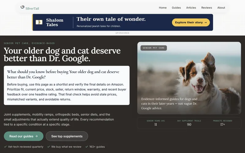 Home page of SilverTail